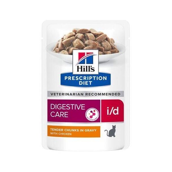 HILLS Diet Feline i/d KAPSIČKA Chicken12x85 g